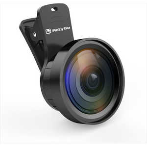 ACTYGO ActyGo スマートフォン用セルカレンズ 広角レンズ + マクロレンズセット AP008 ACTYGO ActyGo スマートフォン用セルカレンズ 広角レンズ + マクロレンズセット AP008