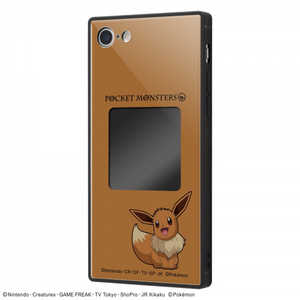 INGREM iPhone SE 第3世代/第2世代/8/7専用 ポケットモンスター/スマホケースフレームキット ever/イーブイ02 IQK-PP7K3B/PK010