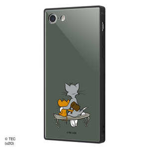 INGREM iPhone SE(第2世代)/iPhone 8/7/トムとジェリー 耐衝撃ケース KAKU トリプルハイブリッド IQ-WP7K3B/TJ008