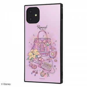 INGREM iPhone 11 耐衝撃ハイブリッドケース KAKU 『ラプンツェル/OTONA Princess』 IQ-DP21K3TB/RZ003