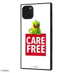 INGREM iPhone 11 Pro Max 耐衝撃ハイブリッドケース KAKU 『カーミット/Care free』 1 IQDP22K3TBMS004