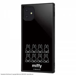 INGREM iPhone 11 耐衝撃ハイブリッドケース KAKU ミッフィー think 2 IQ-BP21K3TB/MF002 INGREM iPhone 11 耐衝撃ハイブリッドケース KAKU ミッフィー think 2 IQ-BP21K3TB/MF002
