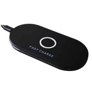 塼 CONSON Qiб Wireless Charging Plate WC-FC-P-BK ֥å