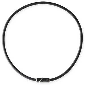 BANDEL 磁気ネックレス Bold Necklace Stack ボールド ネックレス スタック(47cm/ブラック×シルバー) HLCNBSBBS47