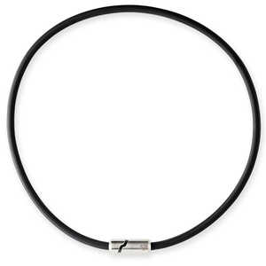 BANDEL 磁気ネックレス Bold Necklace Stack ボールド ネックレス スタック(52cm/シルバー×ブラック) HLCNBSDSB52