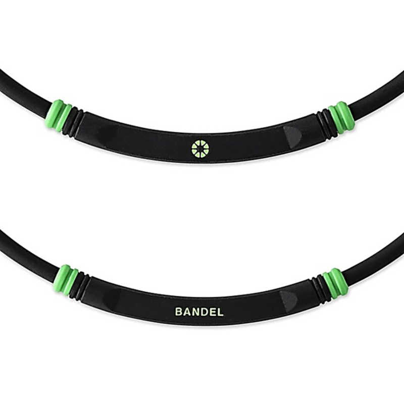 BANDEL BANDEL HLCNBLSCBG52 ネックレス BANDEL ブラック×グリーン HLCNBLSCBG52 HLCNBLSCBG52