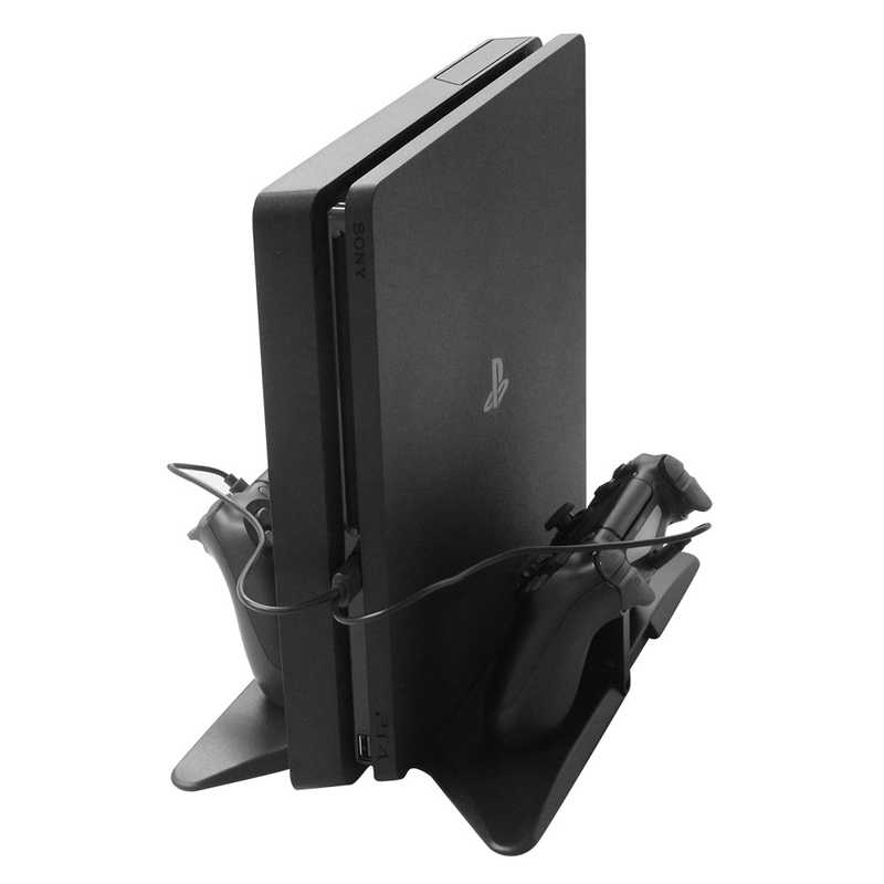 アローン アローン PS4Slim＆PS4Pro用マルチ縦置きスタンド BKS-P4MTSD  