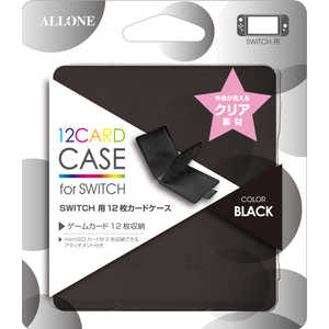 アローン Switch用 カードケース12+2枚 BLACK SWカｰドケｰス12BK