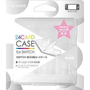 アローン Switch用 カードケース24+2枚 WHITE ALG-NSC24W