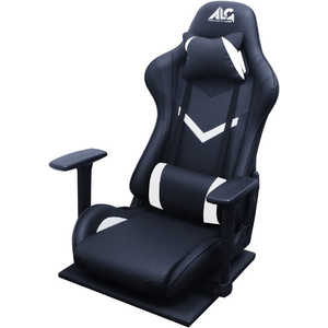 アローン ゲーミング座椅子 ブラック & ブラック ALG-GMFCKAK
