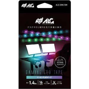 アローン ゲーミングLEDテープ 1.4m ALLONE ALGGMLT1.4M アローン ゲーミングLEDテープ 1.4m ALLONE ALGGMLT1.4M