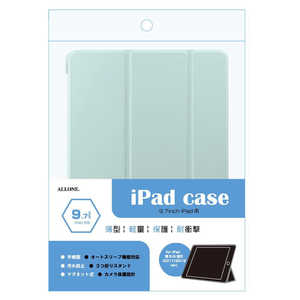アローン ipad9.7インチ用手帳ケース パステルグリーン ALLONE ALG-IPCS097TPGR アローン ipad9.7インチ用手帳ケース パステルグリーン ALLONE ALG-IPCS097TPGR