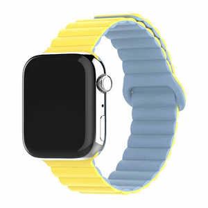 アローン AppleWatch 38/40/41 シリコンマグネットバンド イエローブルー ALLONE ALG-WS01YEBL アローン AppleWatch 38/40/41 シリコンマグネットバンド イエローブルー ALLONE ALG-WS01YEBL