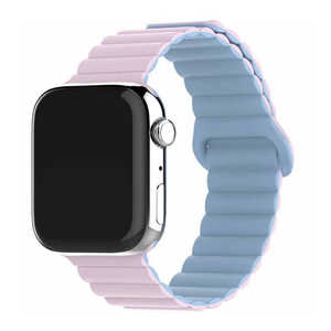 アローン AppleWatch 38/40/41 シリコンマグネットバンド パープルブルー ALLONE ALG-WS01PPBL