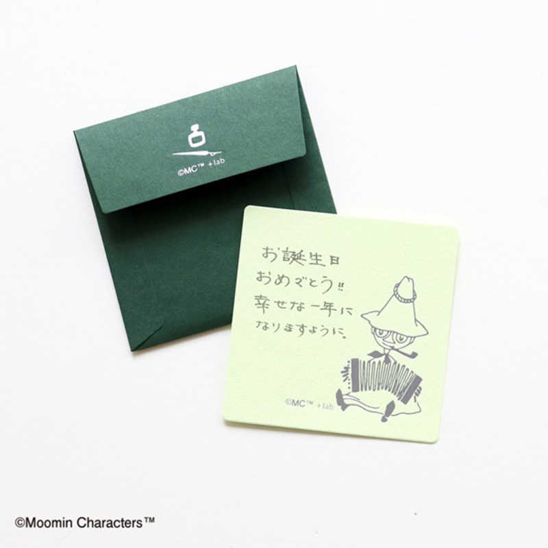 山櫻 山櫻 cashico正方形カード ムーミン  
