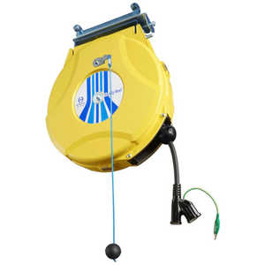 日平機器 コンセントリール(ブレーキ付)6A 黄 HEP610CSY 日平機器 コンセントリール(ブレーキ付)6A 黄 HEP610CSY