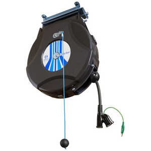 日平機器 コンセントリール(ブレーキ付) 6A 黒 HEP610CSBG 日平機器 コンセントリール(ブレーキ付) 6A 黒 HEP610CSBG