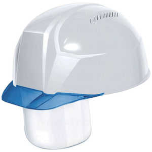 DICプラスチック容器資材営業部 DIC 超軽量 透明バイザーヘルメット(シールド面付)AA23-CSV KP 白/ブルー AA23CSVHA8KPWB DICプラスチック容器資材営業部 DIC 超軽量 透明バイザーヘルメット(シールド面付)AA23-CSV KP 白/ブルー AA23CSVHA8KPWB