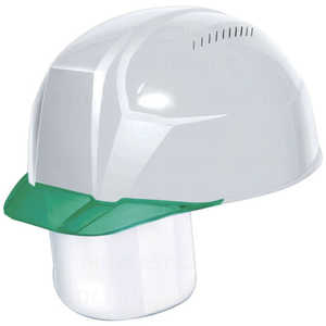 DICプラスチック容器資材営業部 DIC 超軽量 透明バイザーヘルメット(シールド面付)AA23-CSV KP 白/グリーン AA23CSVHA8KPWG DICプラスチック容器資材営業部 DIC 超軽量 透明バイザーヘルメット(シールド面付)AA23-CSV KP 白/グリーン AA23CSVHA8KPWG