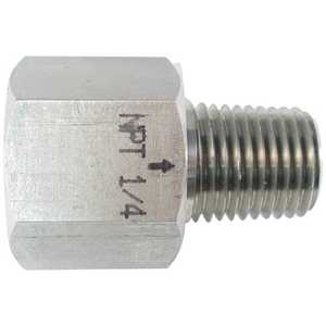 アソー ASOH ステンレス製 変換内外ソケット 外NPT1/4×内PT1/4 NF-8422 アソー ASOH ステンレス製 変換内外ソケット 外NPT1/4×内PT1/4 NF-8422