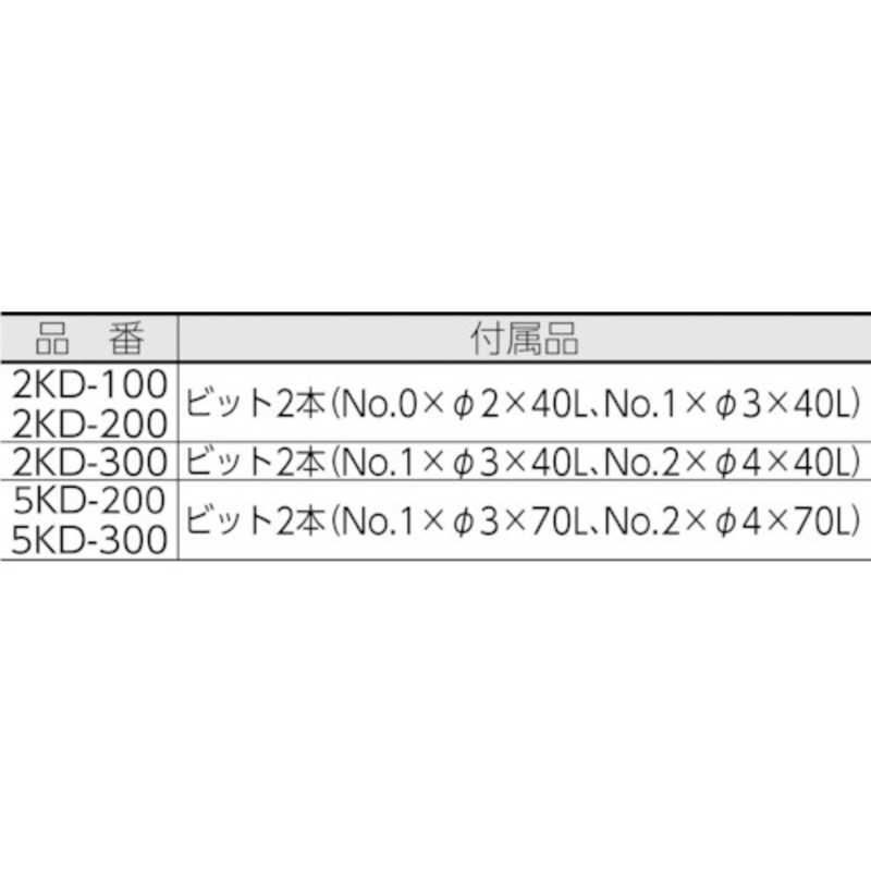 公式ショップ】 中村製作所 KANON 電動ドライバー 2KD-300