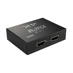 AREA HDMI分配器 SPLITTER KING 4K SD-BHD2SP3 ブラック
