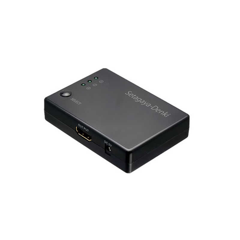 AREA AREA HDMI3入力切替器 代沢三差路 AR-H3SW ブラック AR-H3SW ブラック