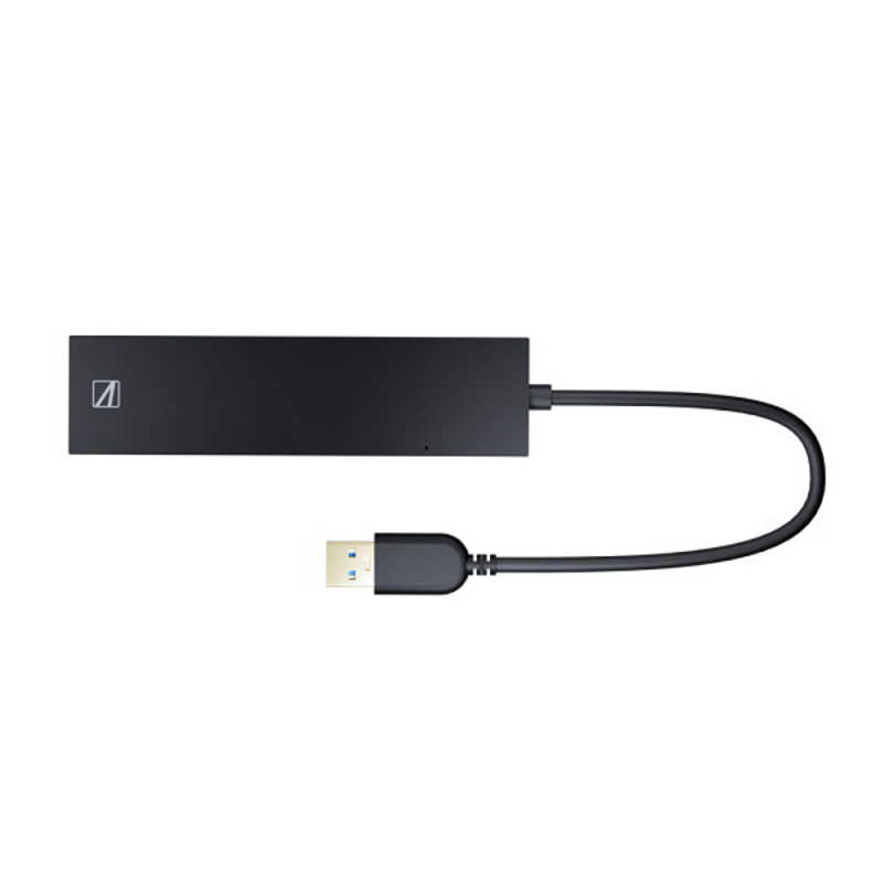 AREA AREA [USB-A オス→メス カードスロットx2 / USB-Ax3] 変換アダプタ ブラック SD-U3HR-A SD-U3HR-A