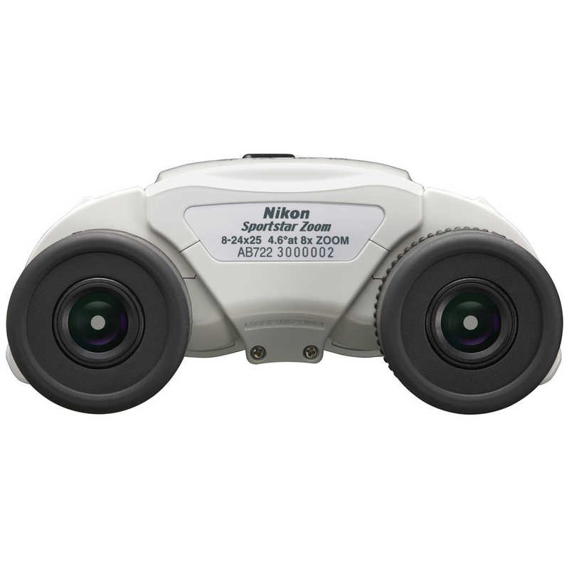 ニコン　Nikon ニコン　Nikon ズーム双眼鏡 「Sportstar Zoom(スポーツスター ズーム)」 [8～24倍] ホワイト Sportstar Zoom 8-24x25 Sportstar Zoom 8-24x25