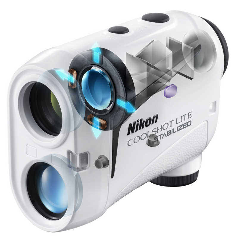 ニコン Nikon ゴルフ用レーザー距離計クールショット COOLSHOT LITE STABILIZED LCSLITE LCSLITE の