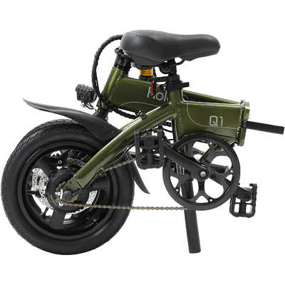 HoldOn Q1J 折りたたみ電動アシスト自転車 メタリックカーキ