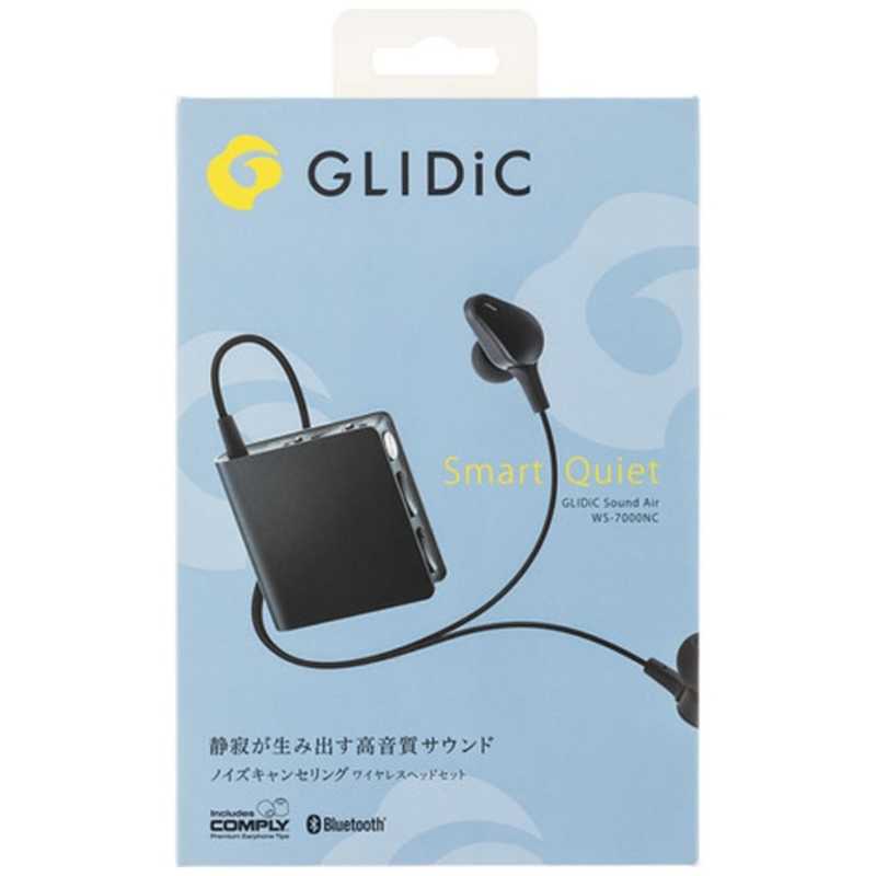 GLIDIC GLIDIC bluetooth イヤホン カナル型　ブラック WS-7000NC WS-7000NC