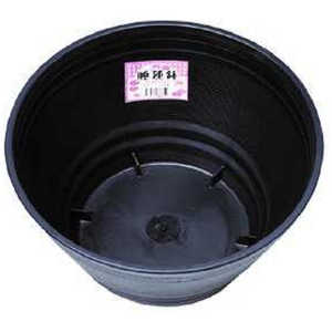 明和 セラアート睡蓮鉢33号JAN付 クロ セラアートスイレンハチ33ゴウJANツ