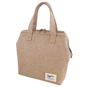 アットファースト ランチワイヤーバッグL GrainyPlain.ベージュ LUNCHWIREBAGL アットファースト ランチワイヤーバッグL GrainyPlain.ベージュ LUNCHWIREBAGL