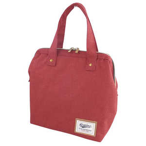 アットファースト ランチワイヤーバッグL GrainyPlain.レッド LUNCHWIREBAGL アットファースト ランチワイヤーバッグL GrainyPlain.レッド LUNCHWIREBAGL