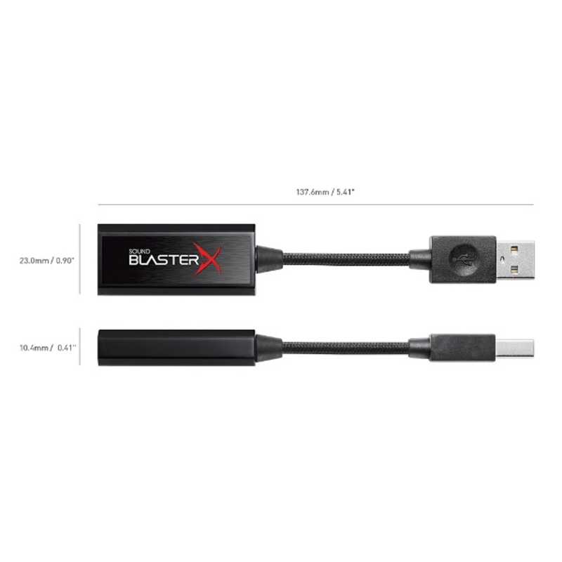 クリエイティブメディア クリエイティブメディア ゲーミング USBオーディオインターフェース Sound BlasterX G1 SBXG1 SBXG1
