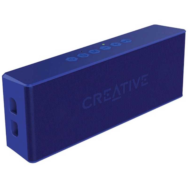 クリエイティブメディア クリエイティブメディア Bluetoothスピーカー Creative MUVO 2 ブルー 防水  SP-MV2-BU SP-MV2-BU