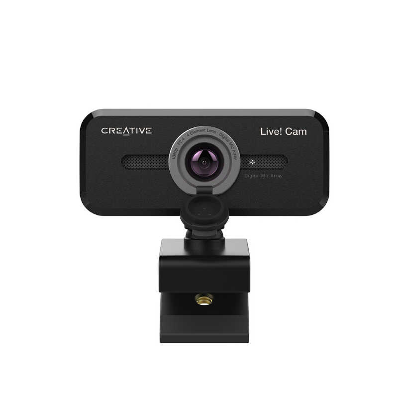 クリエイティブメディア クリエイティブメディア ウェブカメラ マイク内蔵 Creative Live! Cam Sync 1080p V2 ブラック [有線] LC-SYN18V2 LC-SYN18V2