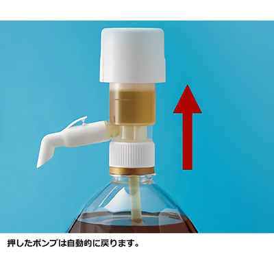 ワンプッシュ定量ディスペンサー（大容量ペットボトル用）商品