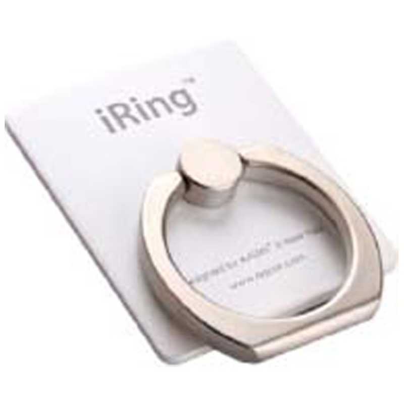 UNIQ UNIQ 〔フィンガーホルダー〕iRing アイリング(パールホワイト) UMS‐IR01PW UMS‐IR01PW