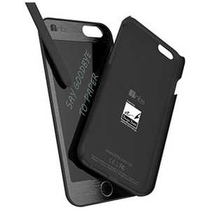 UNIQ iPhone 6用memo case 電子メモパッド搭載 ブラック FNMECA1647BK