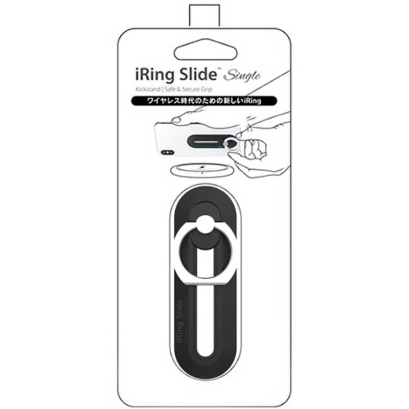 UNIQ UNIQ iRing Slide single ワイヤレス充電対応 UMS-IR13SLSBL ブラック UMS-IR13SLSBL ブラック