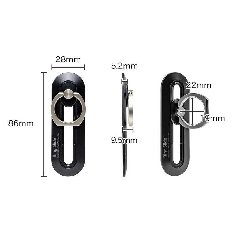 UNIQ UNIQ iRing Slide single ワイヤレス充電対応 UMS-IR13SLSSL シルバｰ UMS-IR13SLSSL シルバｰ