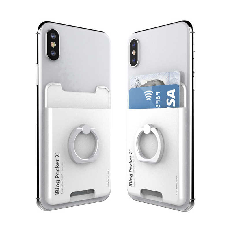 UNIQ UNIQ iRing Pocket2 UMS-IR03PKPW2 パｰルホワイト UMS-IR03PKPW2 パｰルホワイト
