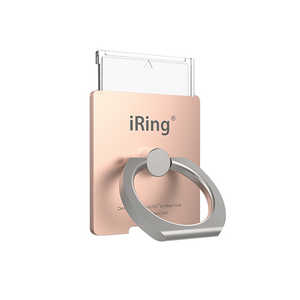 UNIQ iRing LINK2 ｢リングスタンド｣ ローズゴールド ローズゴールド UMS-IR09ILRG2