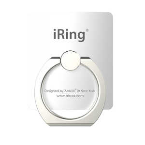 UNIQ スマートフォンリング iRing PearlWhite UMS-NIRPW