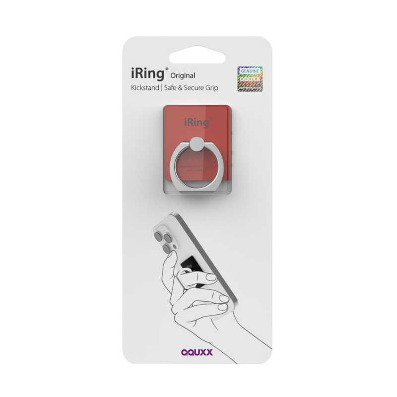 UNIQ UNIQ スマートフォンリング iRing Red UMS-NIRRD UMS-NIRRD