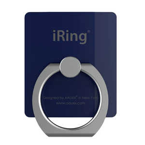 UNIQ スマートフォンリング iRing Navy UMS-NIRNA