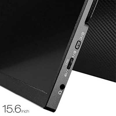 UNIQ PCモニター PROMETHEUS MONITOR ブラック [15.6型 /フルHD(1920 