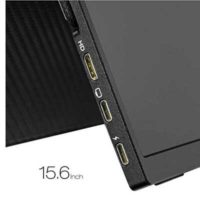 UNIQ PCモニター PROMETHEUS MONITOR ブラック [15.6型 /フルHD(1920 